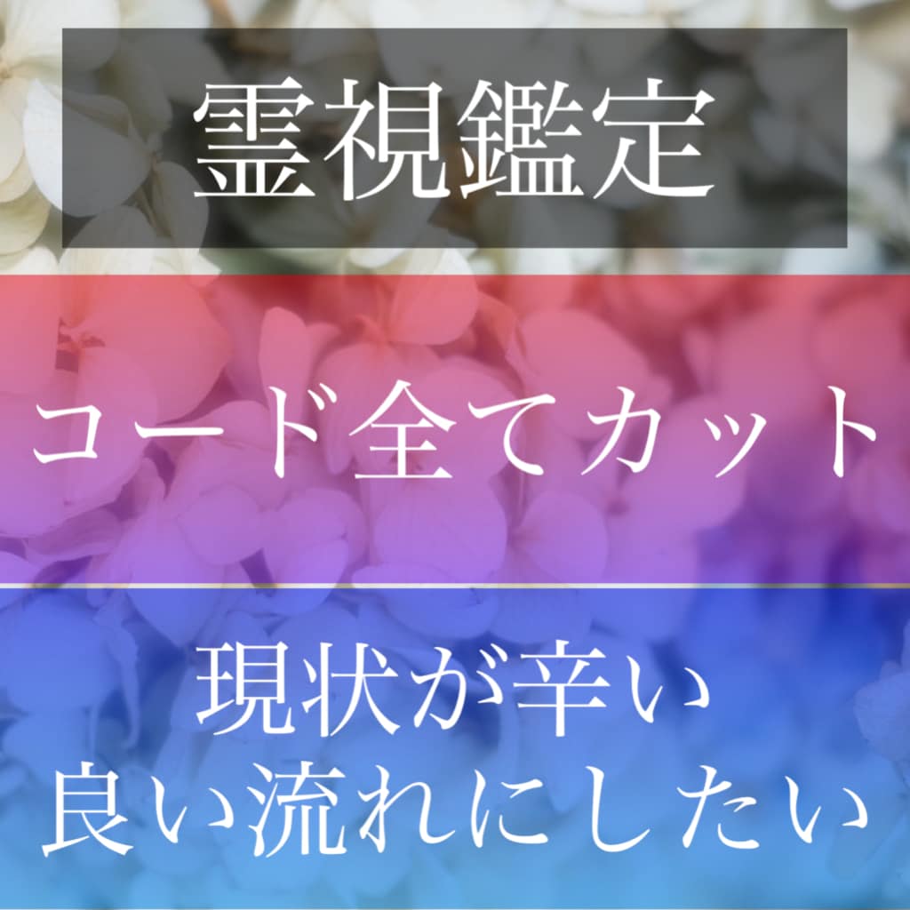 4万件実績、人生を動かす、全てのコードカットします 願いを叶えたい方、うまくいかないことを動かしたい方 イメージ1