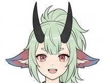 VTuber用!和風・鬼狐の三面図を作成します 応援価格!三面図のみの提供で制作費用を応援します。 イメージ1