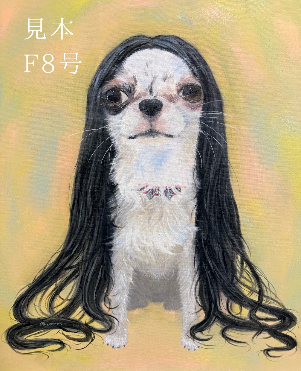 油絵で描きます 生き物の似顔絵、絵画一点物作品！ イメージ7