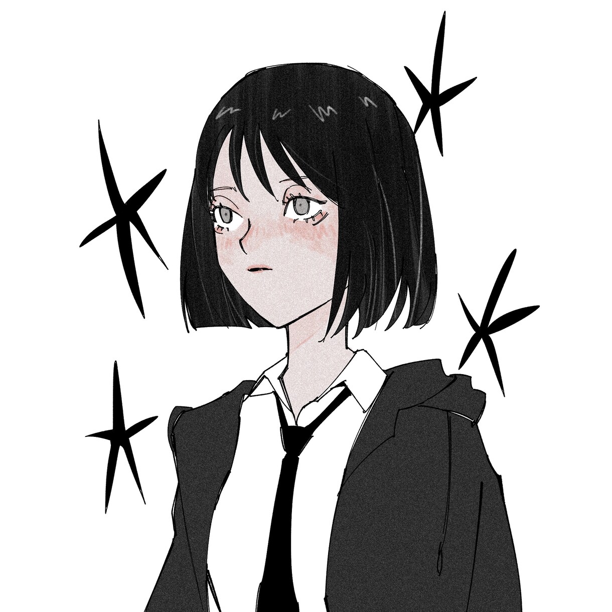 シンプルでおしゃれなタッチでアイコンお描きします シンプルでおしゃれ！可愛いイラストお描きします！ イメージ4