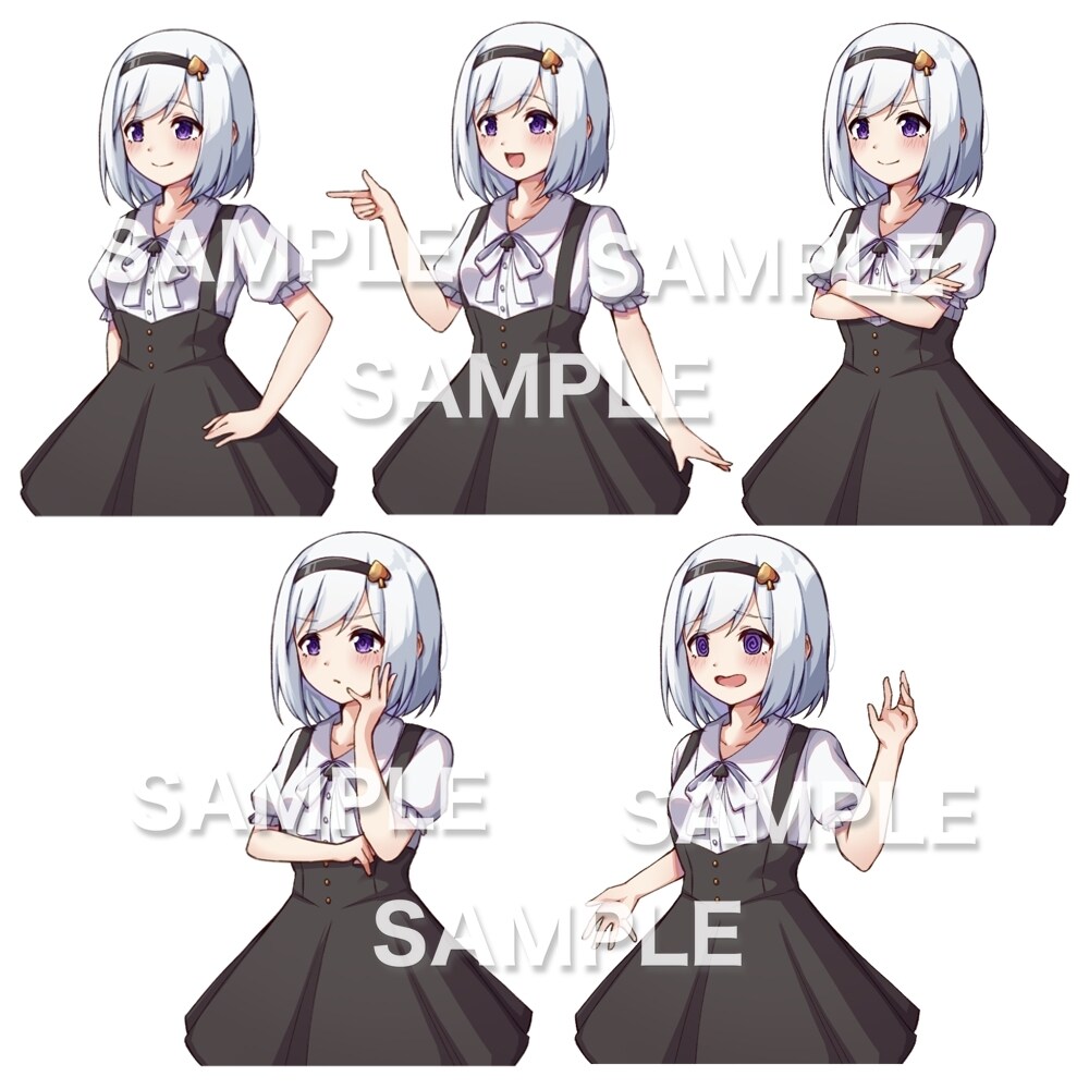 可愛いアニメ塗りイラストを描きます 一枚絵、サムネ、スチル、立ち絵など　キャラデザも！ イメージ5