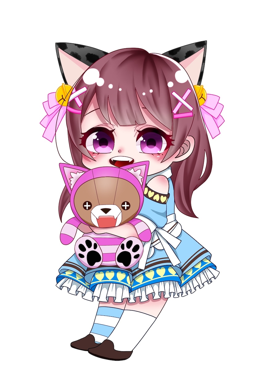 SNSで使えるミニキャラアイコン描きます あなただけの特別なミニキャラアイコン イメージ1