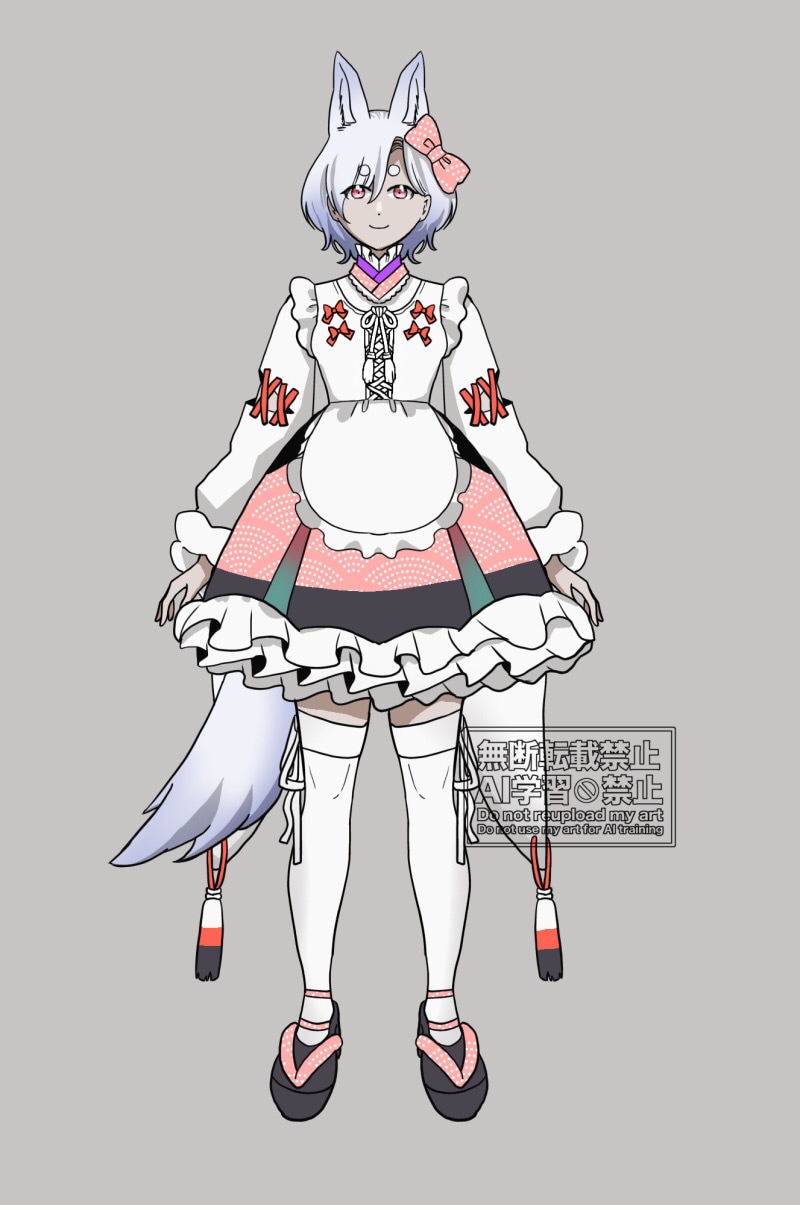 OCキャラ立ち絵描きます アニメ塗りかブラシ塗りで制作します。 イメージ6