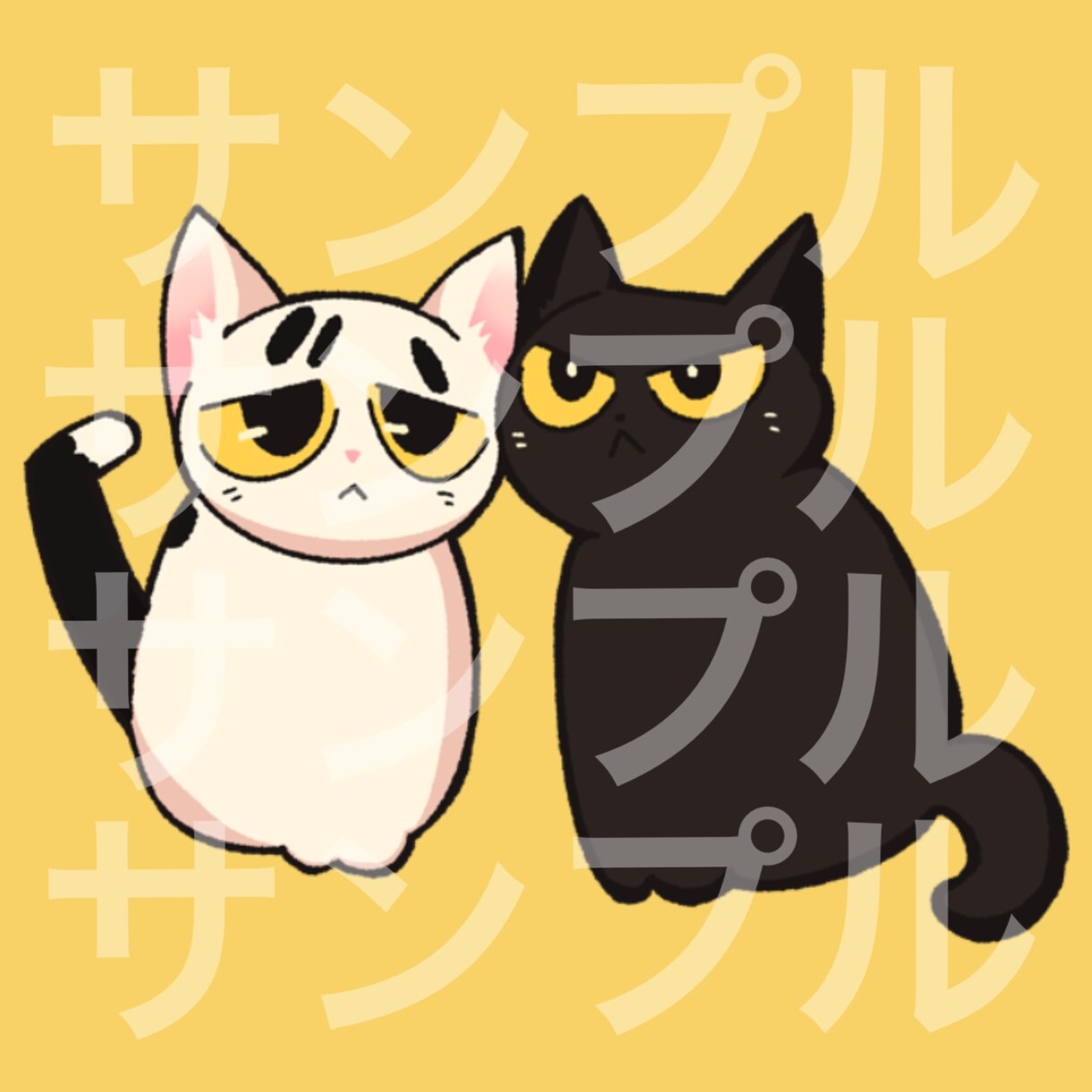 ポップでかわいい人物・動物イラスト描きます アイコン・動画・グッズなど用途に合わせたイラストを作成します イメージ4