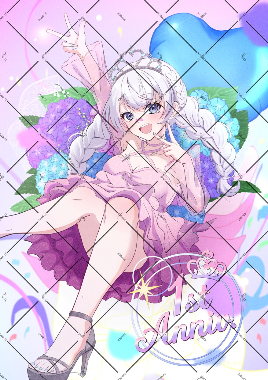 目を惹く華やかな一枚絵を描きます 光と彩度の映える世界観イラスト イメージ7