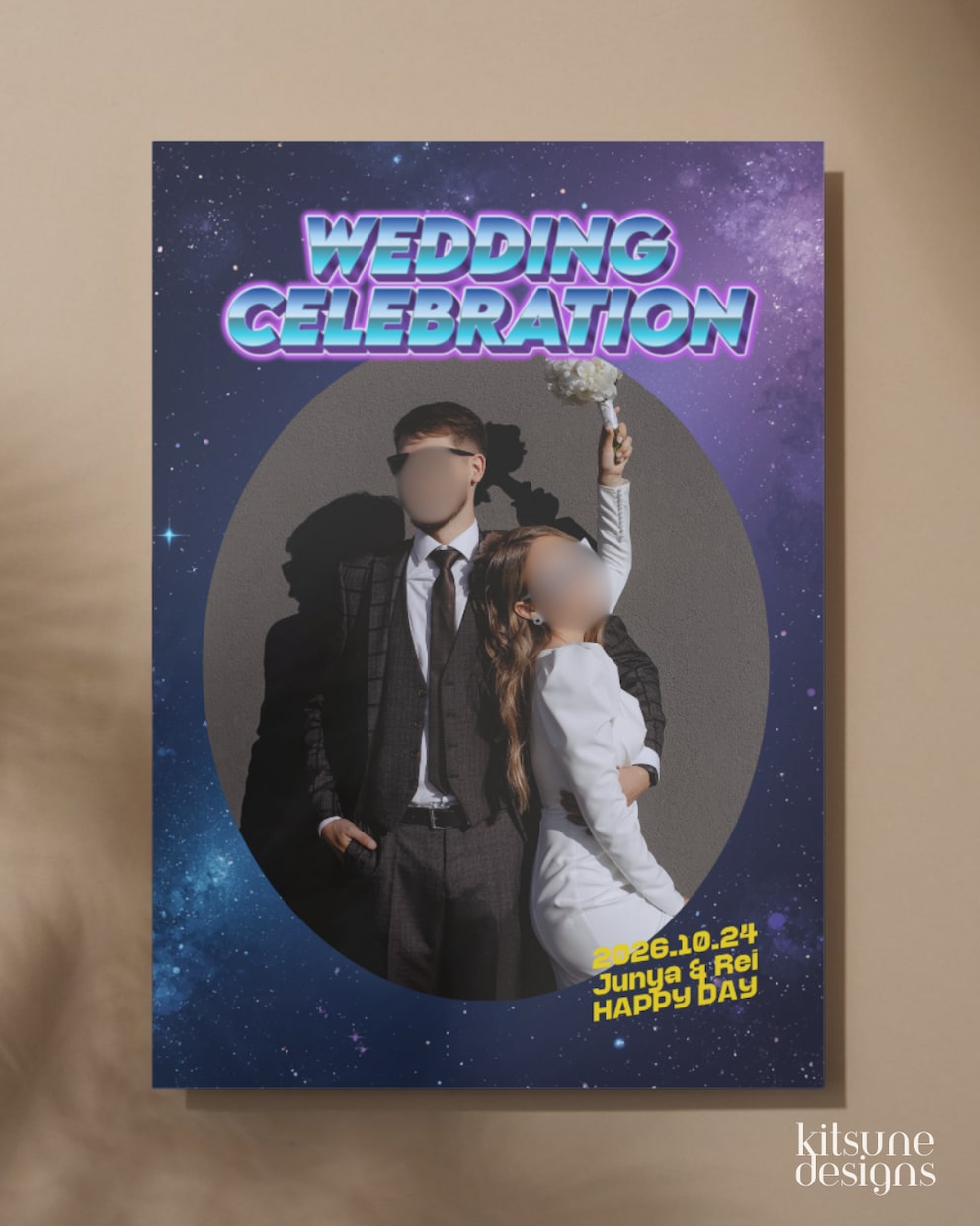 Canva結婚式ウェルカムボードテンプレ販売します 結婚式準備が3時間短縮｜そのまま使えるCanvaテンプレ イメージ8