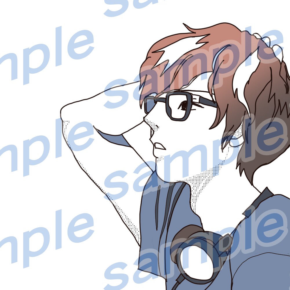シンプルアイコンでオシャレに描きます 皆と同じじゃツマラナイ！シンプルで逆に目立っちゃおう！ イメージ3