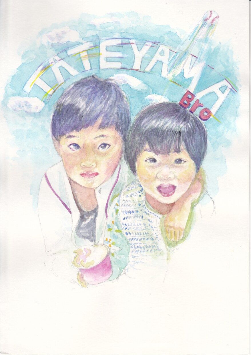 ペットや仲良し家族のイラスト仕上げます 可愛い家族のイラストをいつもお近くに。 イメージ4