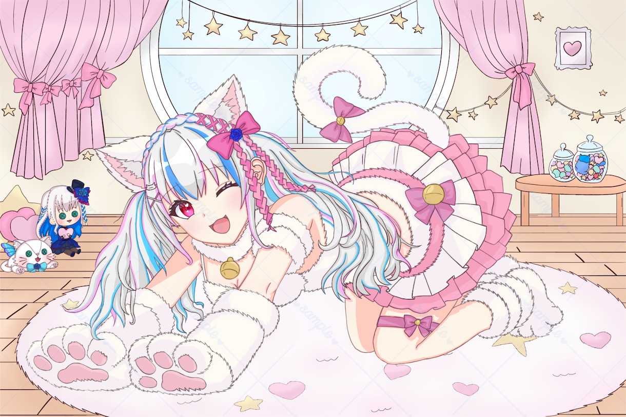 一枚絵描きます 一枚絵を綺麗に可愛く描きます！！！ イメージ1