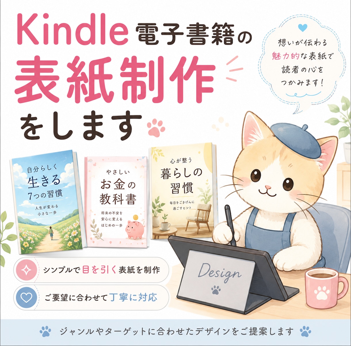 売れる電子書籍表紙を制作します kindle電子書籍表紙作ります イメージ1