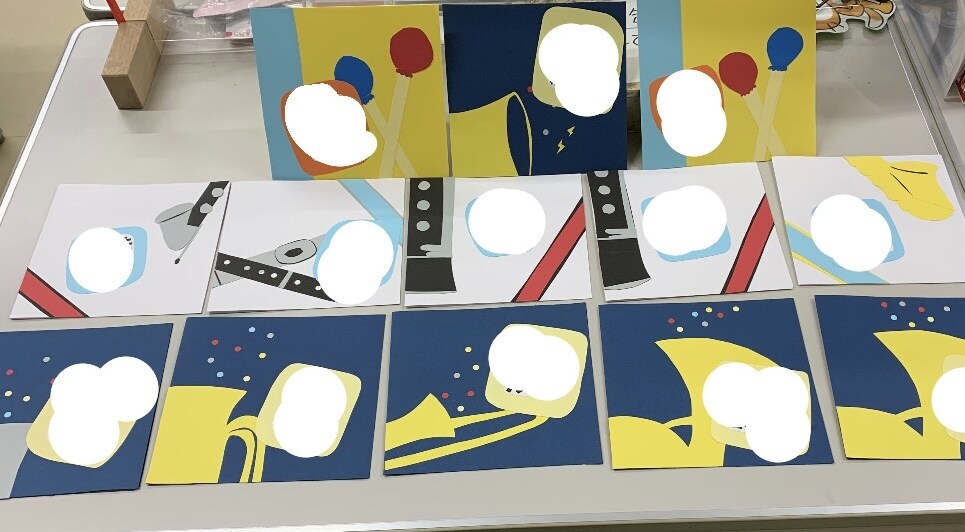 メッセージカード、CDポップを作ります 画用紙などを使い、全て手作りで行います。 イメージ1