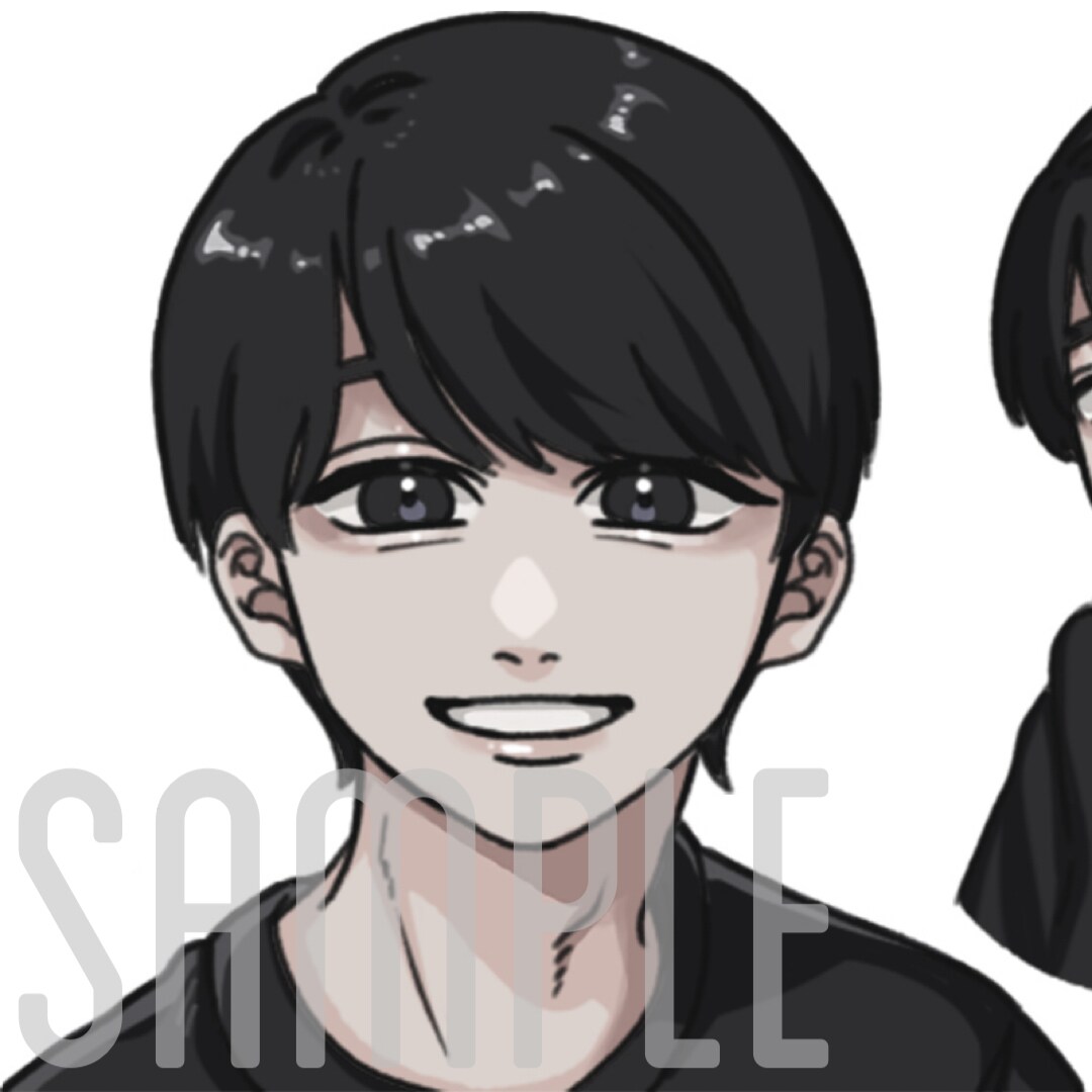 カッコ可愛い雰囲気のアイコン描きます 等身版権ミニキャラ等なんでもご相談ください イメージ6