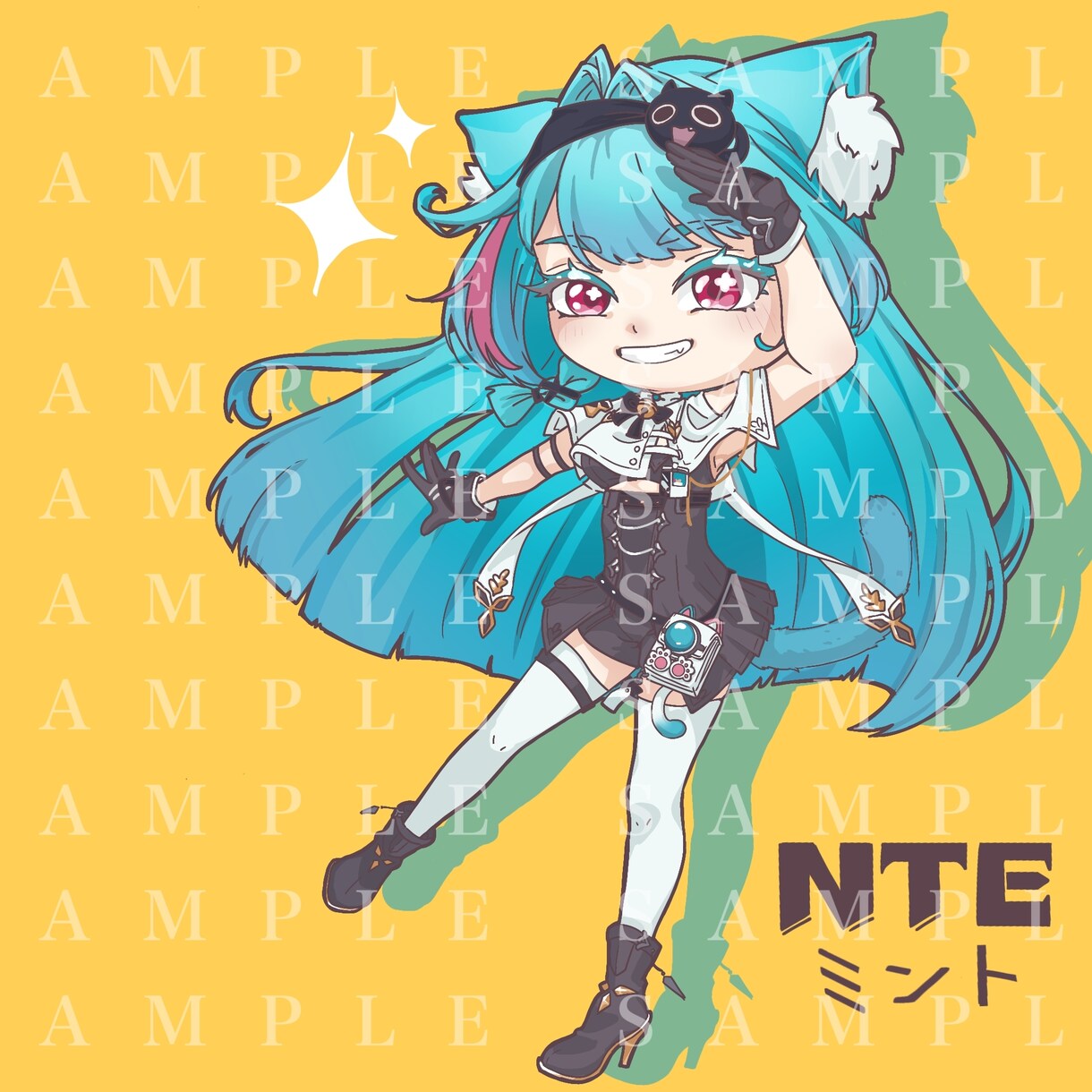ミニキャラ,デフォルメアイコン描きます デフォルメアイコンやデフォルメイラストetc. イメージ1