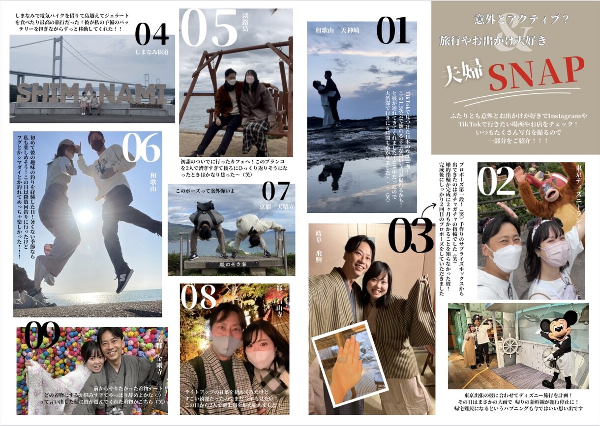 プロフィールブックの作戦のお手伝いをします 雑誌風プロフィールブック！テンプレート！ イメージ6