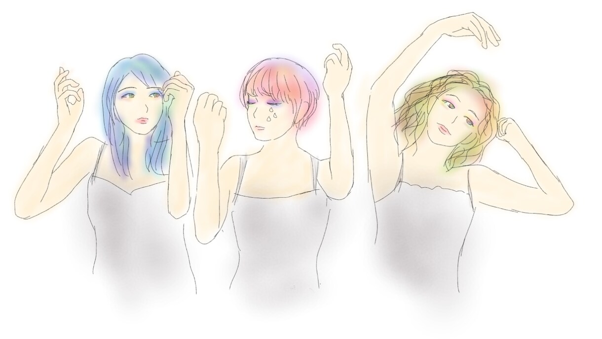 写真を元にフワフワで儚いイラストかきます アイコンをお探しの方や友人へのプレゼントに！ イメージ3