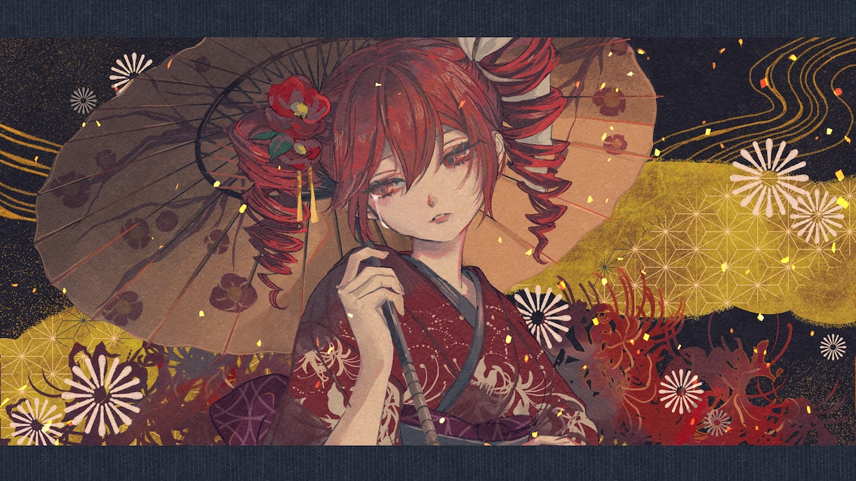 企業実績有・ 美しい和のイラストを制作します ニーズに合わせた和のイラストを制作します イメージ1