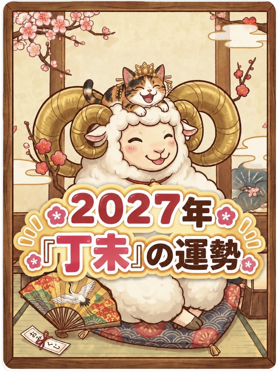 2027「丁未」運勢⭐️四柱推命で鑑定します ☆四柱推命の陰陽五行のバランスを読み取り未来を予測します。 イメージ1