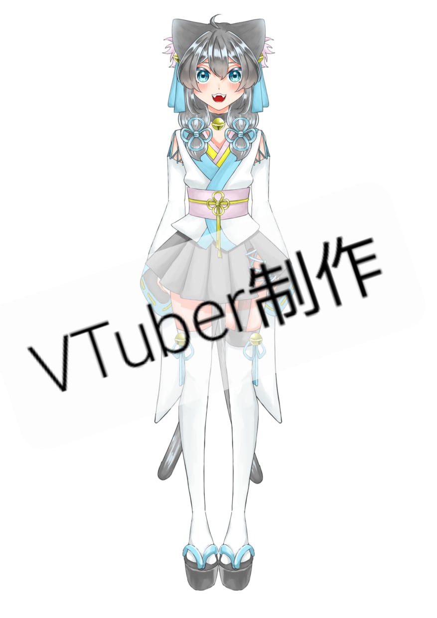 VTuberの立ち絵モデリングします VTuberのモデルからモデリングまで全てさせていただきます イメージ1