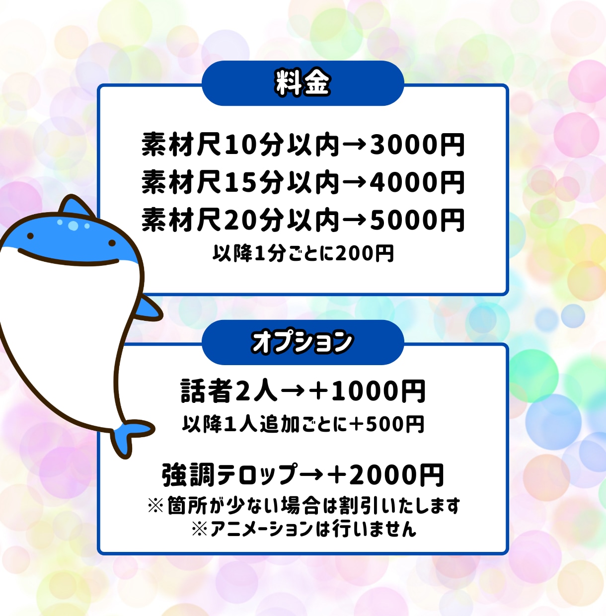 カット・テロップ作成します 10分3000円～カット・テロップ作成いたします イメージ2