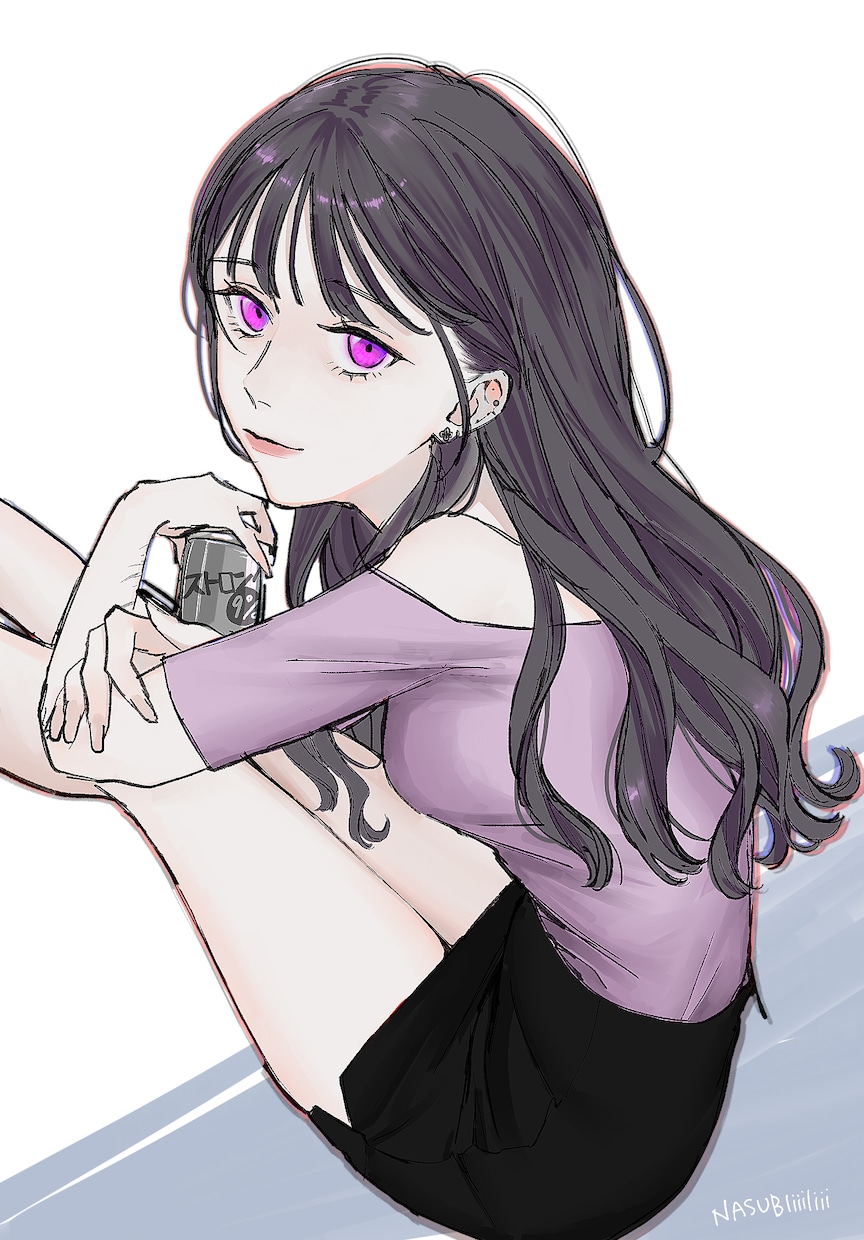 最短1日！目が印象的な女の子イラスト描きます イメージからあなただけの可愛い女の子イラスト制作します！ イメージ1