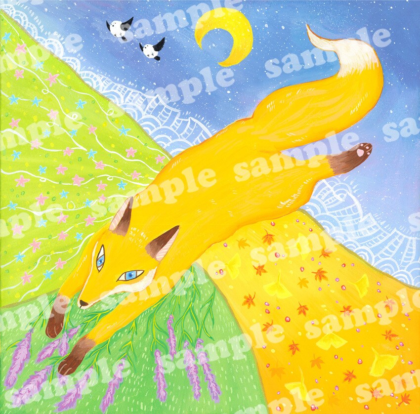 アナログで絵本調の動物・幻獣の絵描きます 絵本調からリアル寄りまで。押絵やアイコン、一枚絵など イメージ3
