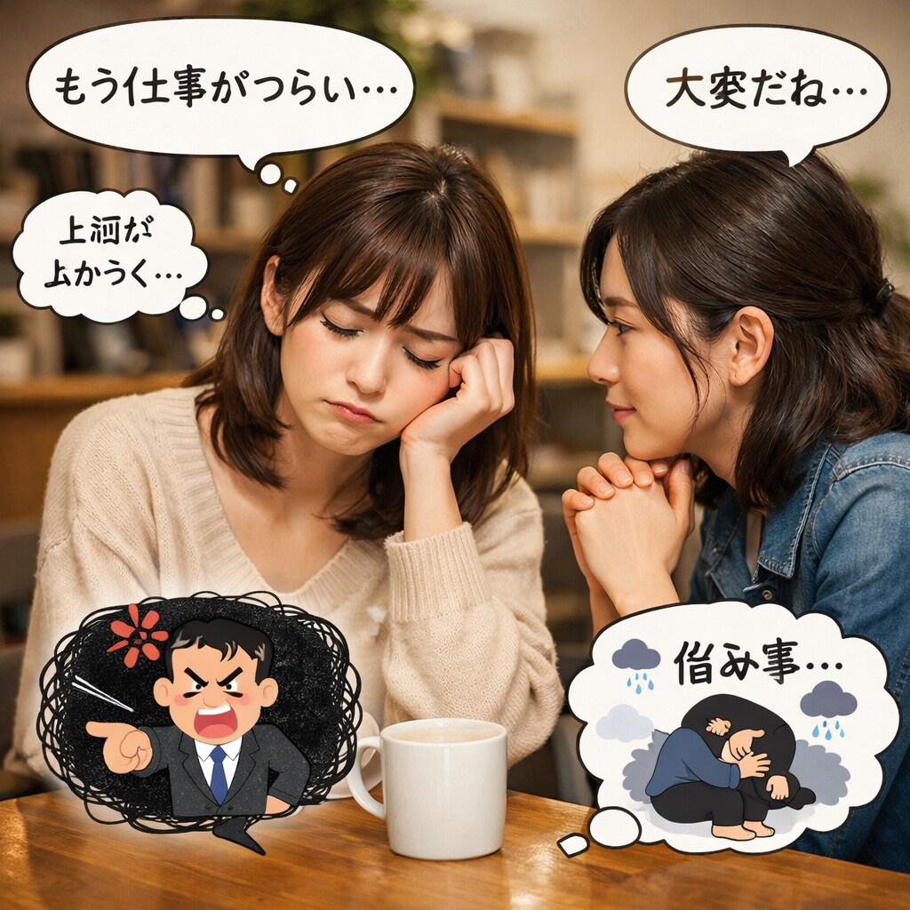 あなたの悩み相談に乗ります 悩みや不安があり、共感してほしい方、愚痴を聞いてほしい方へ イメージ1