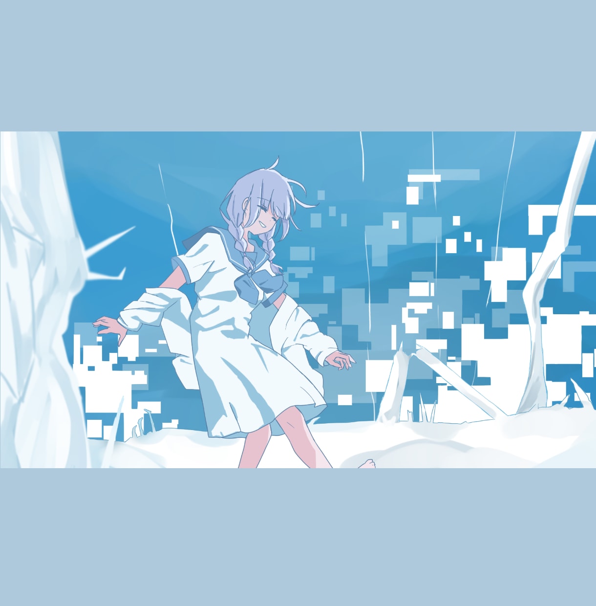 歌ってみたのサムネ、動画用のイラストを制作します 本家動画の絵柄、雰囲気に近づけたイラストを描きます！ イメージ3