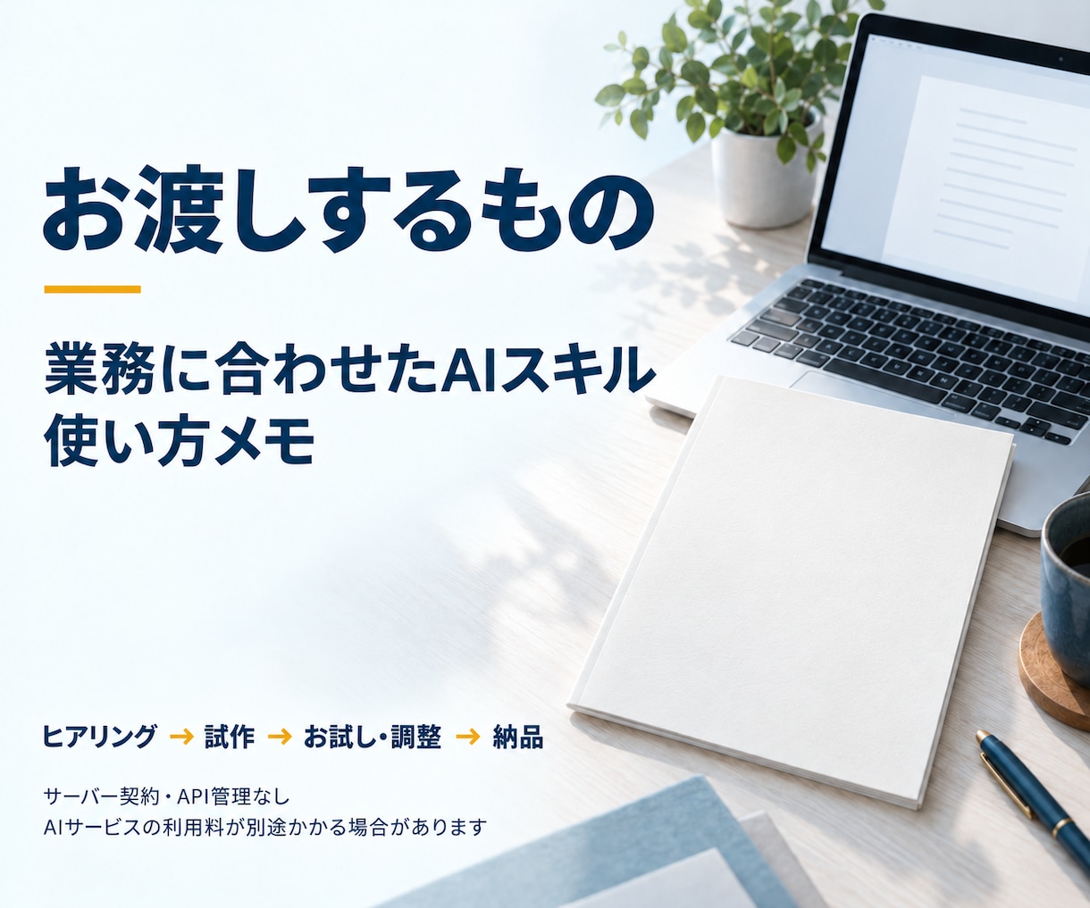 保守費ゼロ！毎日の定型業務をAIに任せます 日報・議事録・お礼状。追加の契約も保守費もいらない業務AI イメージ7