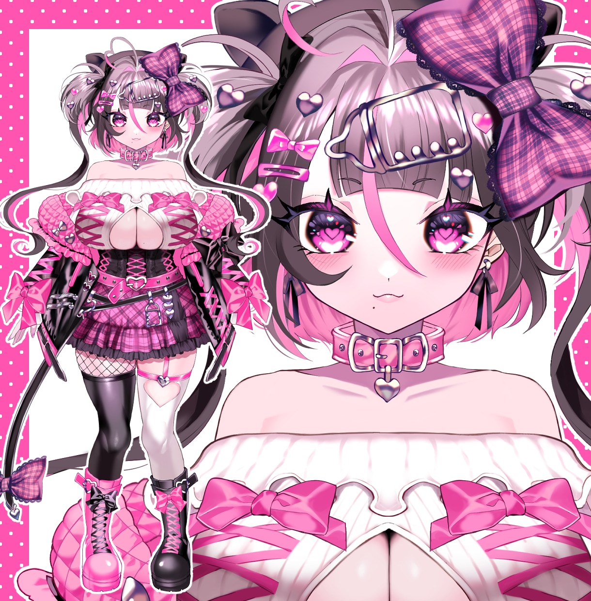 Vtuber全身パーツ分けイラスト制作します あなただけのVtuber制作させてください！ イメージ5