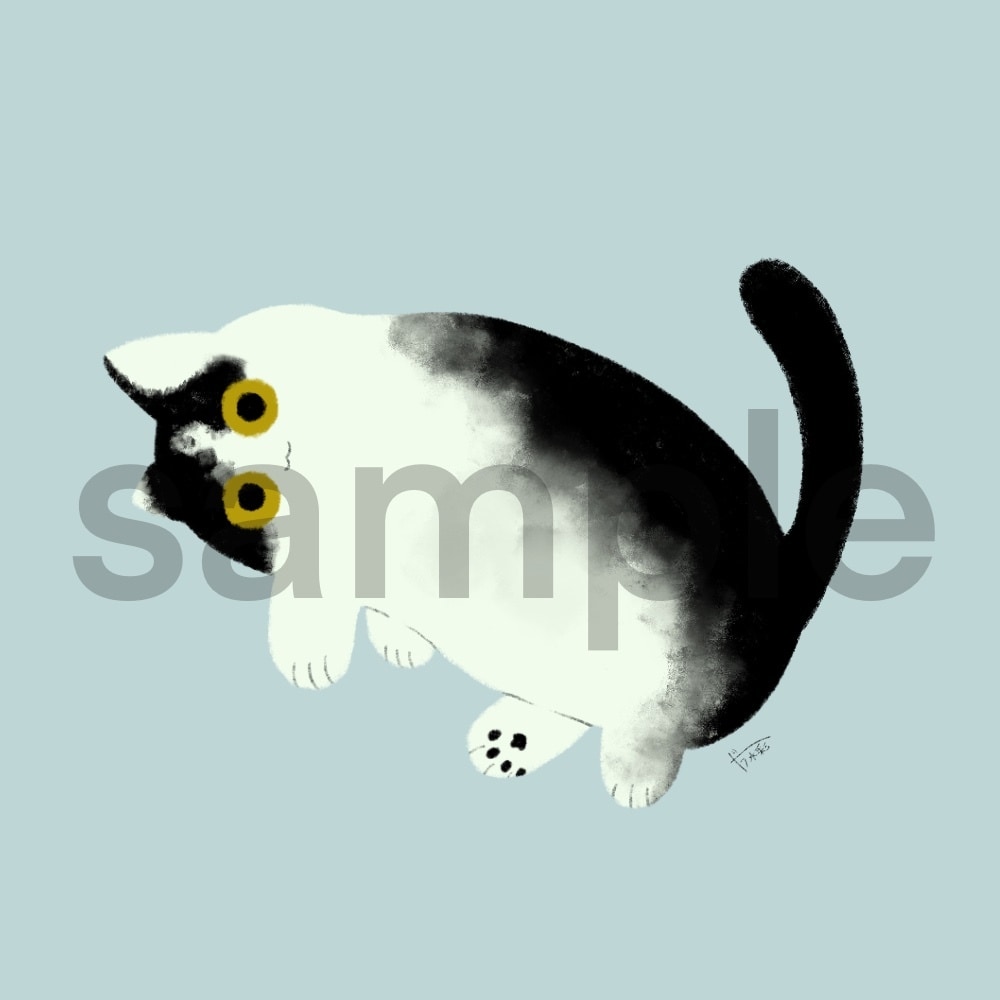 ペットの猫やオリジナルの猫描きます ペットの猫は勿論、オリジナル猫のオーダーも可！ イメージ4