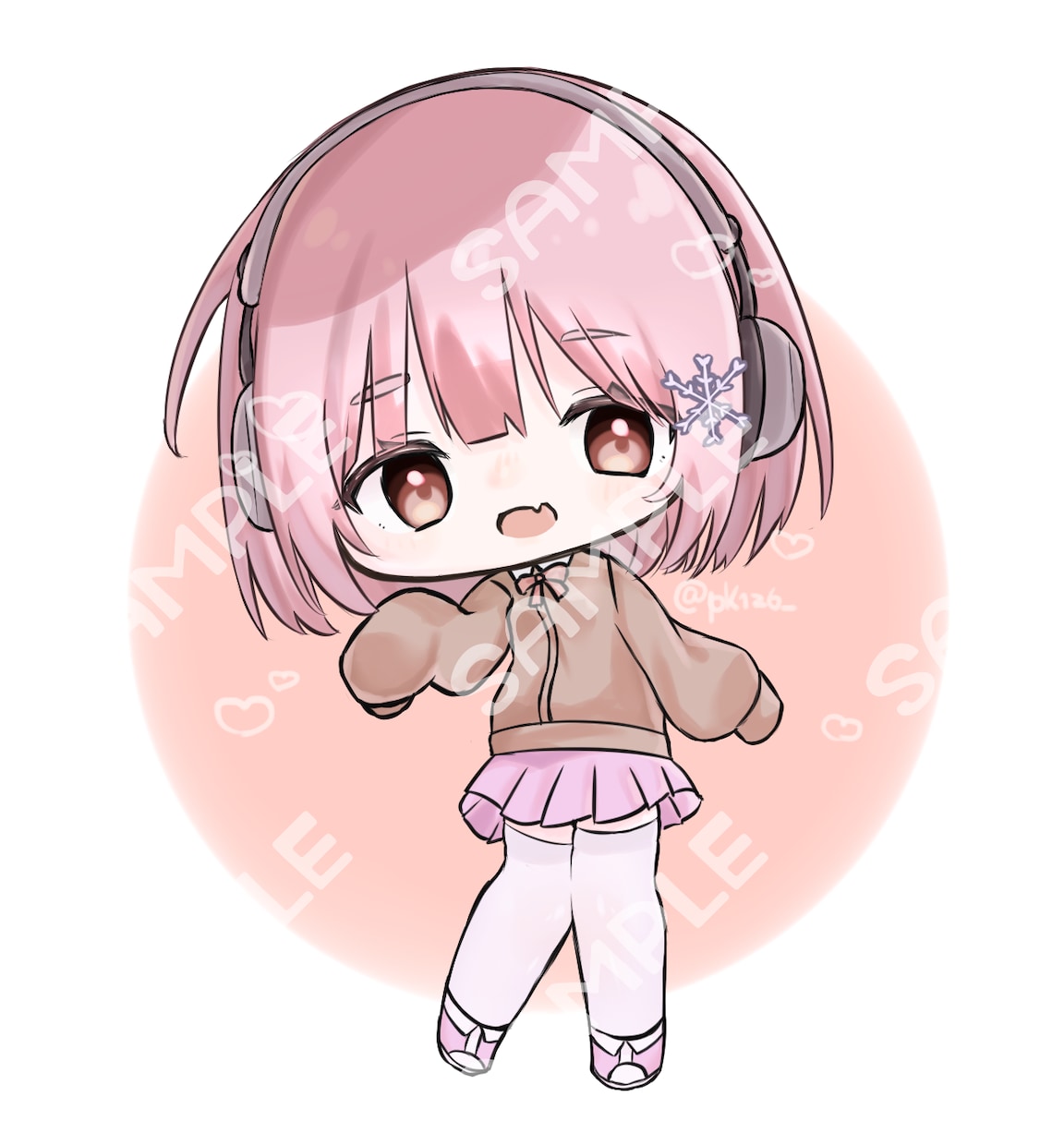 可愛いデフォルメイラストお描きします SNSアイコン、ヘッダー等にピッタリ！ イメージ1
