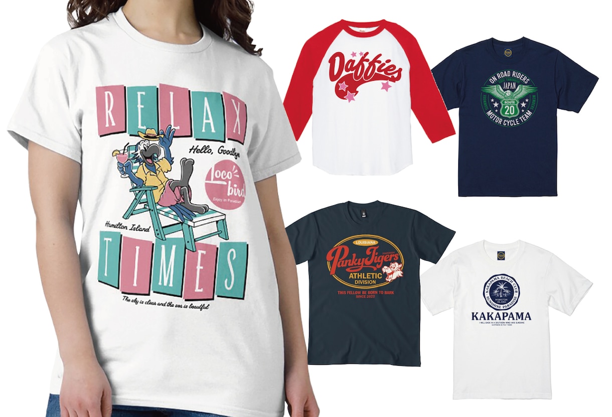 あなたの思いをデザインします Tシャツ・イベントグッズのオリジナルデザインを承ります。 イメージ2