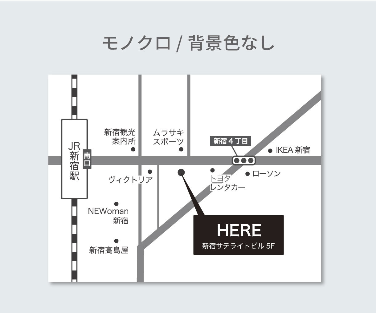 シンプルで目的地が分かりやすい地図を作成します 修正無制限！掲載物のテイストに合わせた地図をデザインします イメージ3