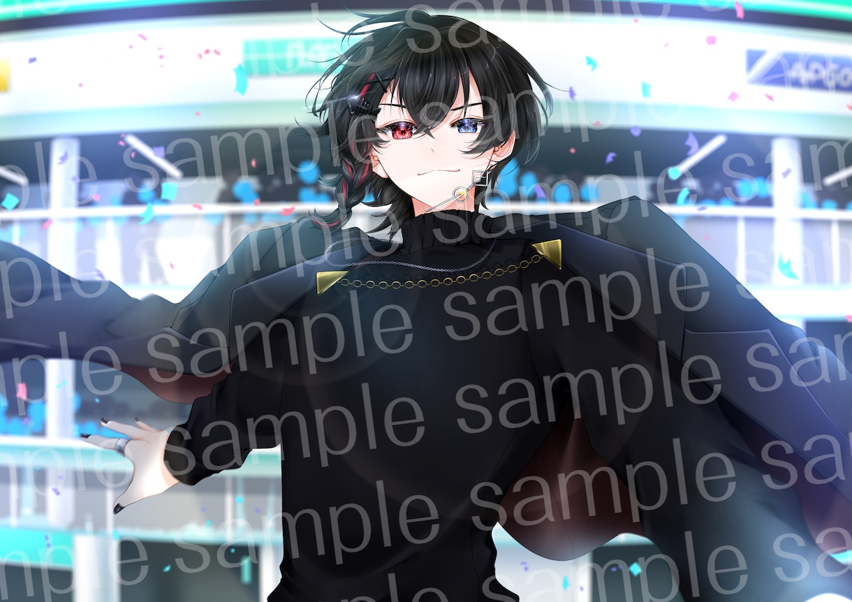 商用利用可能！オリジナルの1枚絵お描きします 細部までこだわった素敵な1枚をお作りいたします！ イメージ10