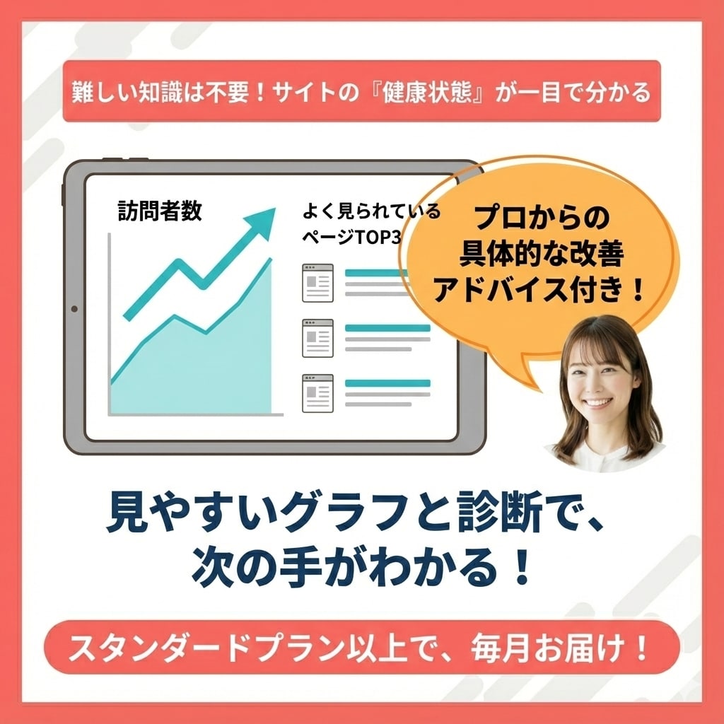 丸投げOK･本業集中！ホームページの保守運用します HP公開後も安心。セキュリティ/修正･更新/バックアップまで イメージ6