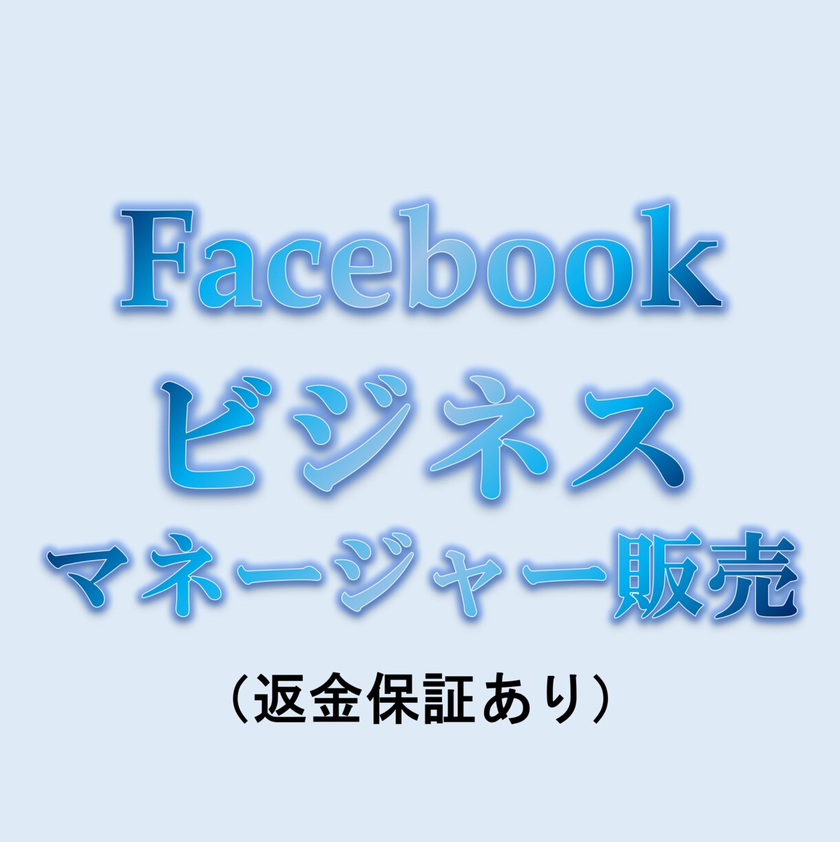 Facebook広告のビジネスマネージャ作成します ビジネスマネージャーが停止した方へ【保証あり】 イメージ1