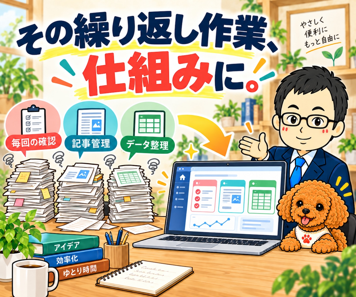 AIツール開発とWordPress自動化を承ります 業務に合わせて制作・納品|仕様を事前に相談 イメージ2