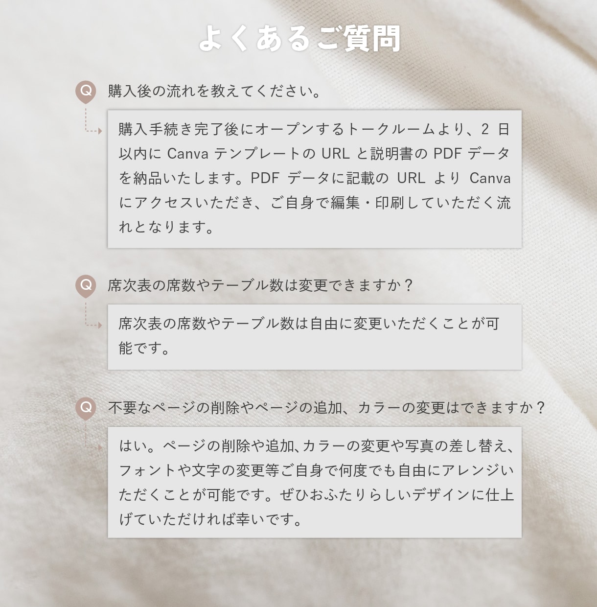 Canvaテンプレートでプロフィールブック作れます 出品記念！3名様限定価格◎洗練された海外風ウェディングに！ イメージ7