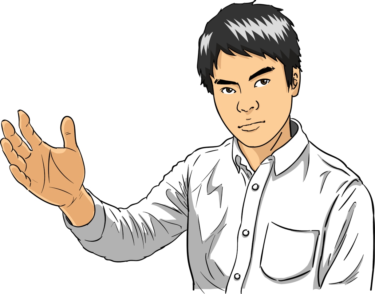 ポップな似顔絵からリアルな似顔絵まで対応します テレビのOPで使用されるレベルの似顔絵を制作！ イメージ2