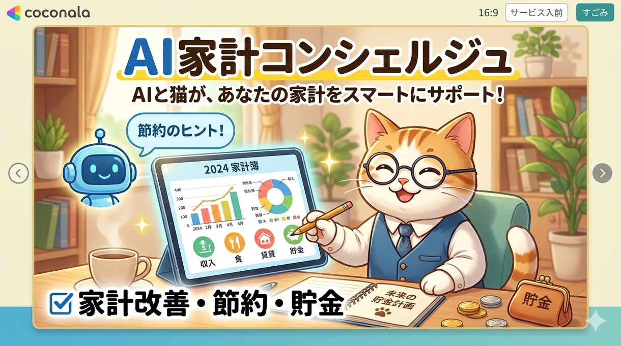 AI×会計のプロがあなたの年間家計を見える化します 「AI × 会計の専門家が年間家計分析レポートを作成！ イメージ1