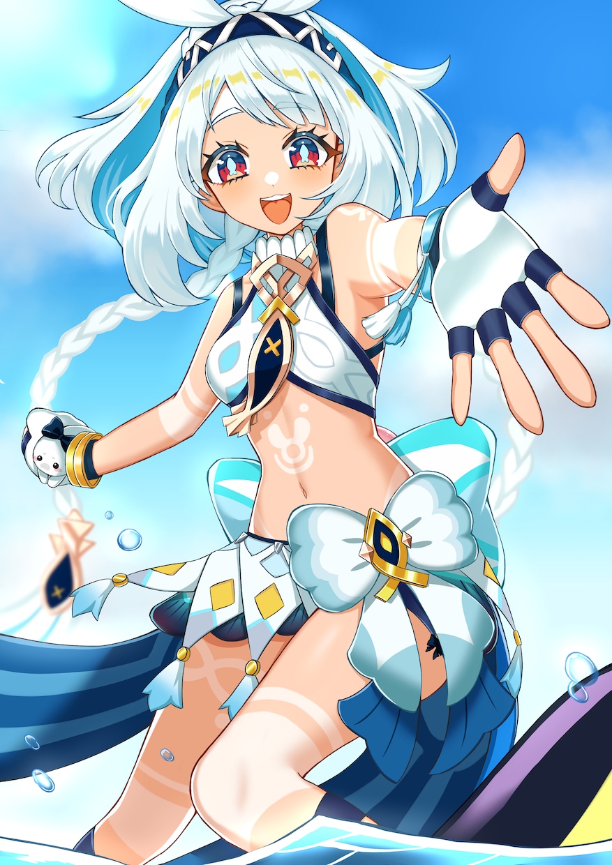 鮮やかで魅力的な女の子のイラストお描きします MV、サムネ、動画用など用途に合ったイラスト描きます イメージ9