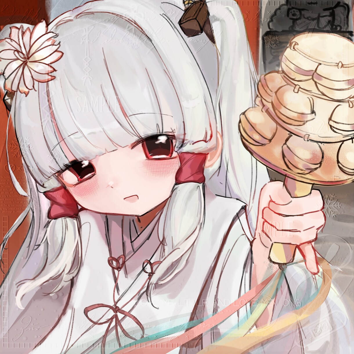 アイコンを描かせていただきます かわいい女の子のアイコンを描かせてください！ イメージ1