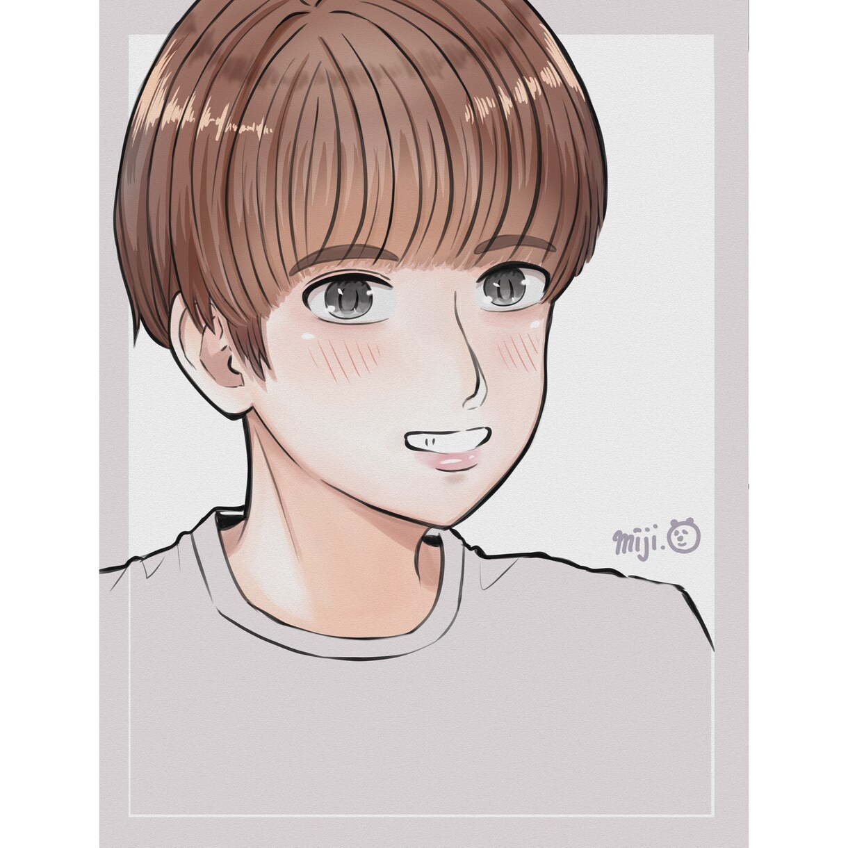 あたたかく可愛いイラスト描きます 似顔絵も得意です。そっくりかつ可愛く描きます。 イメージ10
