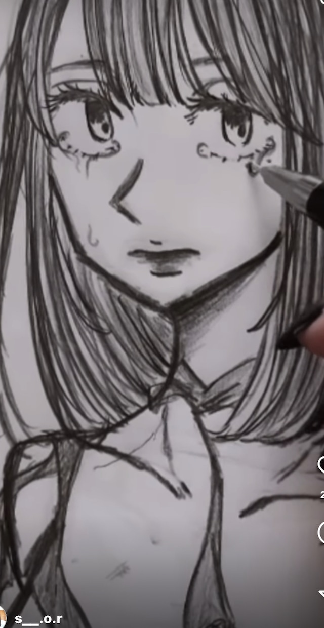 記憶に残るあなただけの絵を描きます 女性限定です(アイコン可)アナログで仕上げます。 イメージ1