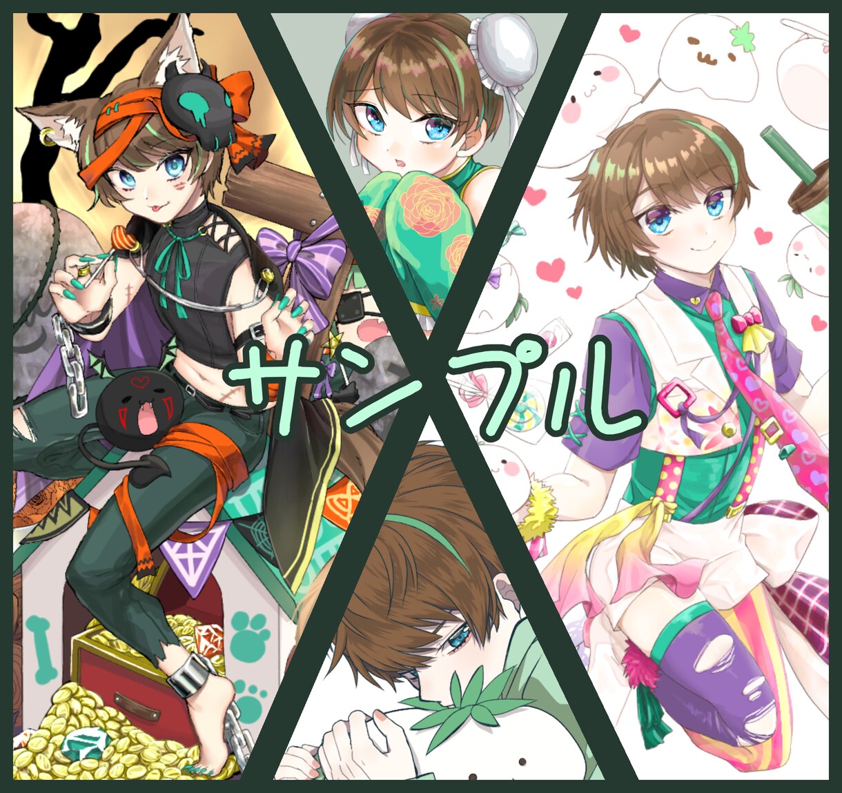 イラスト描かせて頂いただきます 気軽にリクエスト受けます((* ᐕ)* イメージ3