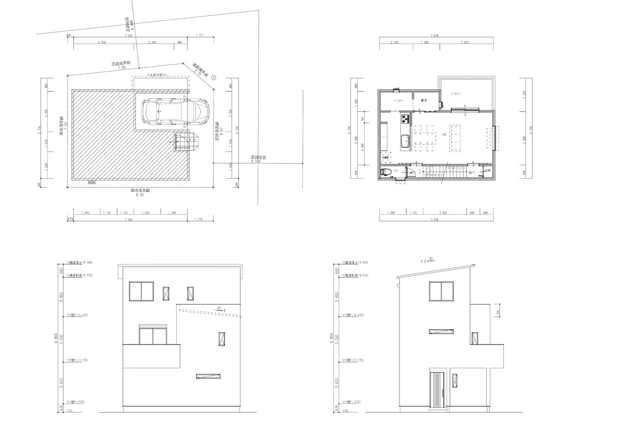 図面関係なんでもトレースします 建築業界一筋、の２級建築士が作成します‼︎ イメージ1