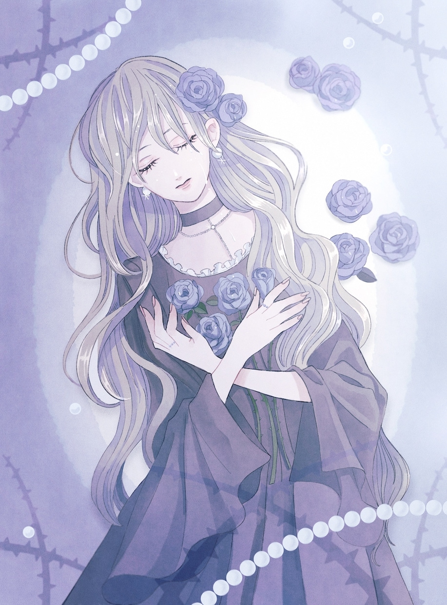 柔らかい雰囲気のイラスト制作します 1枚絵、アイコン、配信イラスト、MV等に使える！ イメージ6