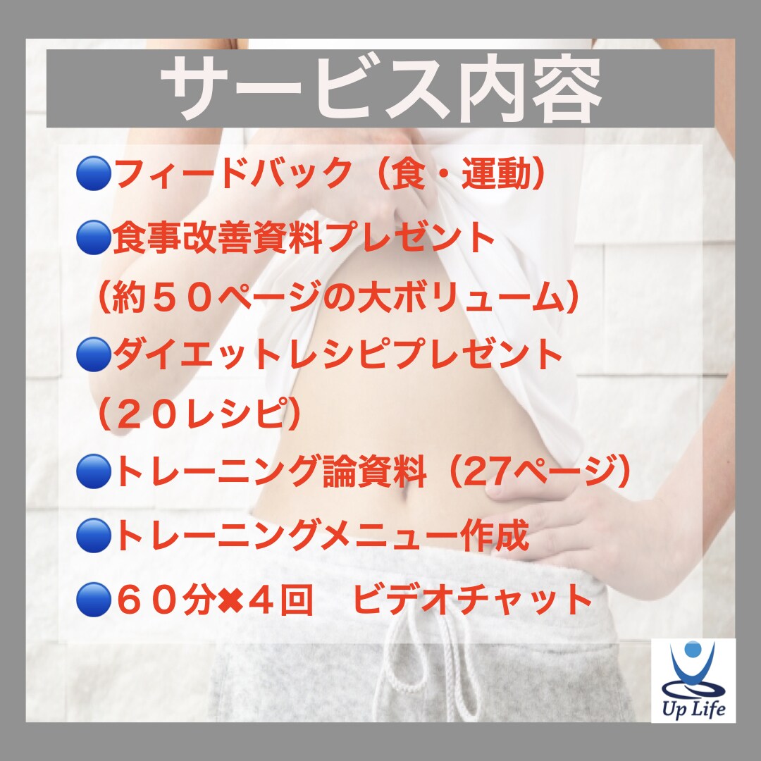 一生太らない体へ！-17kg痩せた秘訣を伝授します 一生スリム！アップライフ式ダイエット！1ヶ月コース！！ イメージ4