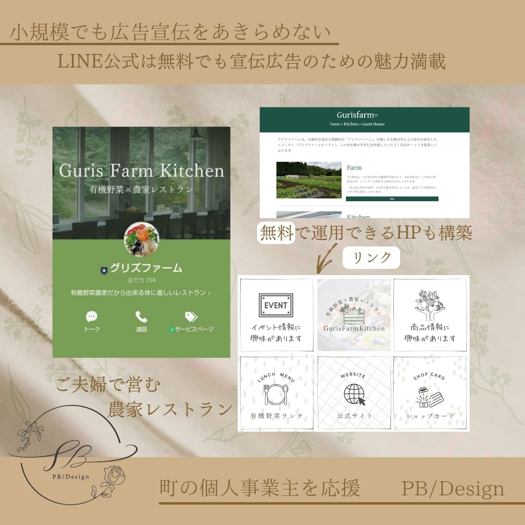 LINEリッチメニュー画像作成・設定いたします 店舗やサロンのイメージに合わせたご希望のデザイン イメージ5