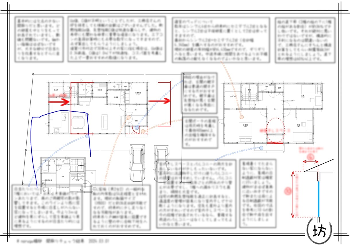 一級建築士があなたの間取りをチェックします じっくり解決！「41項目の独自チェックリスト」で徹底診断 イメージ4